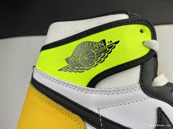 OG AIR HIGH JORDAN GOLD' RETRO 555088-118 'VOLT 1 0719